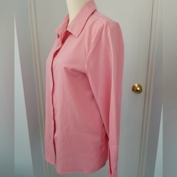 Classic Button Front Blouse - Picture 2 of 7